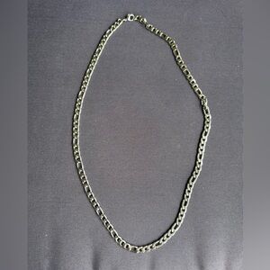 NWOT Adornia men’s water resistant figaro chain necklace